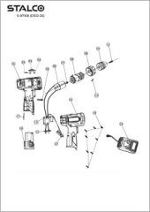 UCHWYT WIERTARSKI DO WIERTARKO-WKRĘTARKI 12V (schemat 10) C-00590-A STALCO