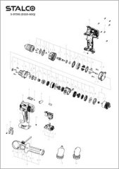 ZESTAW OBUDOWY DO DS20-60Q (schemat 8) C-02438 STALCO