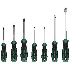 Wkrętaki 7elem. CrV STALCO S-12393