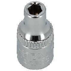 Nasadka sześciokątna 1/4” 6mm CrV STALCO PERFECT S-85225