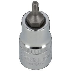 Klucz trzpieniowy na nasadce 1/2” S2 Torx T25x100mm STALCO PERFECT S-85815