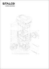 ZESTAW KOŁA PRZEDNIEGO DO RMP950 (schemat 23) C-04033 STALCO PERFECT