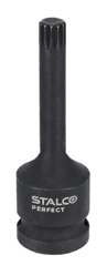 Klucz trzpieniowy na nasadce udarowy 1/2” CrMo SPLINE M10x78mm STALCO PERFECT S-85962