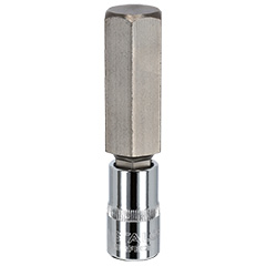 Klucz trzpieniowy na nasadce 1/2” S2 sześciokątny H22x100mm STALCO PERFECT S-85980