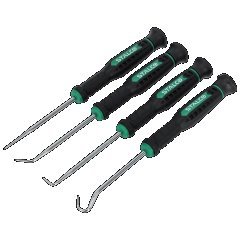 Zestaw haczyków precyzyjnych, 4el. STALCO S-12408