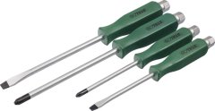 Wkrętaki ślusarskie 4 elem. standard STALCO S-12454